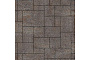 Плитка тротуарная SteinRus Инсбрук Альпен Б.7.Псм.6 Native, ColorMix Берилл, толщина 60 мм