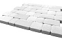 Плитка тротуарная SteinRus Инсбрук Альт Б.1.Фсм.6, гладкая, белый, толщина 60 мм
