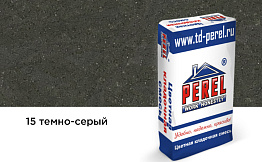 Цветная кладочная смесь Perel NL 0115 темно-серый, 25 кг