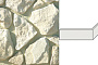 Облицовочный камень White Hills Рутланд угловой элемент цвет 600-05
