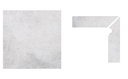 Клинкерный плинтус правый Stroeher Keraplatte Aera, 720 baccar, длина стороны угла 290