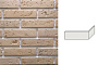 Угловой декоративный кирпич Redstone Light brick LB-23/U, 202*96*49 мм