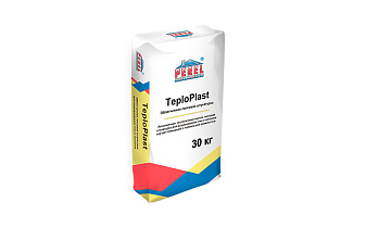 Гипсовая штукатурка Perel TeploPlast серая 0528, 30 кг