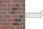 Клинкерная плитка угловая Stroeher Brickwerk, 654 flammenrot, 240*115*71*12 мм