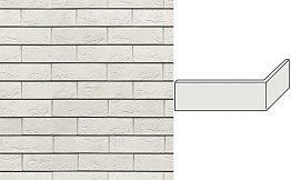 Угловой декоративный кирпич для навесных вентилируемых фасадов White Hills Норвич брик, цвет F370-05