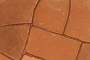Кварцито-песчаник красный,  рваный край, 10 - 15 мм