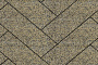 Плитка тротуарная Прямоугольник (Ла-Линия) Б.5.П.8 Гранит+ желтый с черным 600*300*80 мм