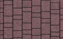 Плитка тротуарная Старый город Б.1.Ф.8см Гранит+ красный с черным