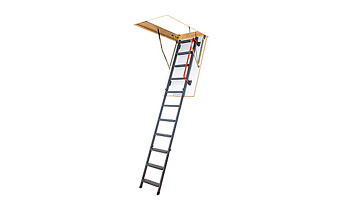 Металлическая лестница FAKRO LMK, высота 2800 мм, размер люка 700*1400 мм