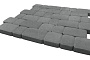 Плитка тротуарная SteinRus Инсбрук Альт А.1.Фсм.4, гладкая, серый, толщина 40 мм