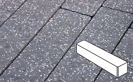 Плитка тротуарная Готика, City Granite FINERRO, Ригель, Ильменит, 360*80*80 мм