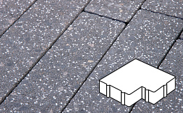 Плитка тротуарная Готика, City Granite FINERRO, Калипсо, Ильменит, 200*200*60 мм