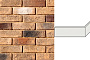 Декоративный кирпич White Hills Кельн брик угловой элемент цвет 324-45