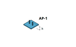 Пластина нижняя Baut AP-1