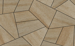 Плитка тротуарная Оригами 4Фсм.8 Искусственный камень Степняк