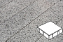 Плитка тротуарная Готика, Granite FINO, Квадрат, Цветок Урала, 200*200*60 мм