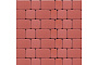 Плитка тротуарная SteinRus Инсбрук Альт А.1.Фсм.4, гладкая, красный, толщина 40 мм