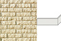 Декоративный кирпич White Hills Алтен брик угловой элемент цвет 310-15
