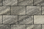 Плитка тротуарная Прямоугольник (Ла-Линия) Б.1.П.8 Листопад гладкий Антрацит, 300*200*80 мм