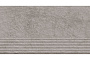 Клинкерная ступень с насечками Paradyz Carrizo Grey, 600*300*8,5 мм
