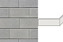 Угловой декоративный кирпич для навесных вентилируемых фасадов левый White Hills Тиволи цвет F552-85