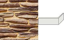 Облицовочный камень White Hills Айгер угловой элемент цвет 546-45