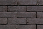 Плитка ручной формовки Terca Agora Grafietzwart (65mm Graphite Black), 210*65*22 мм