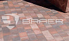 Плитка тротуарная BRAER Старый город Ландхаус Color Mix Койот, толщина 60 мм