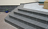 Клинкерная угловая ступень прямоугольная рядовая Loftstufe Stroeher Keraplatte Aera T 705 beton, 340х340х35х11 мм